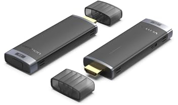 VENTION Wireless HDMI, Transmitter and Receiver, Projektor Receiver Portable HDMI Extender, 2.4/5GHz Adapter für Streaming Video vom PC zum Monitor/Projektor/HDTV