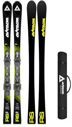 Airtracks Master Pro RS SL Slalom Ski Rennski Racecarver mit Bindung Tyrolia PRW 12 GW - Längen 155cm, 165cm - Modell 2025 (Länge 155cm)