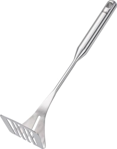 Fissler, Essential Kartoffelstampfer (34 cm), Edelstahl, Stampfer für Kartoffeln & Gemüse, Aufhängeöse, spülmaschinengeeignet