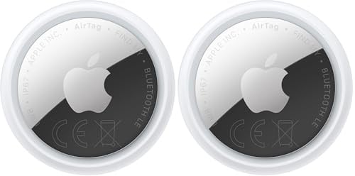 Apple AirTag (2. Generation): Tracker für Schlüsselbund, Portemonnaie und mehr: Ortungsgerät mit Ton, einfache Einrichtung mit einem klick über iPhone oder iPad, Schlüsselfinder für die genaue Suche