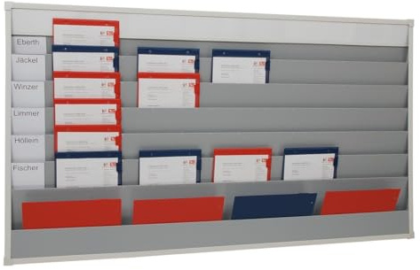 Planungstafeln für den Werkstattbereich 9019-00114 DIN A4 6 Schienen (1.580 x 900 mm) unbeschriftet