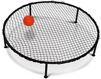 Sunsport Unisex's Smash it Roundnet Set Gartenspiel, Schwarz, Einheitsgröße