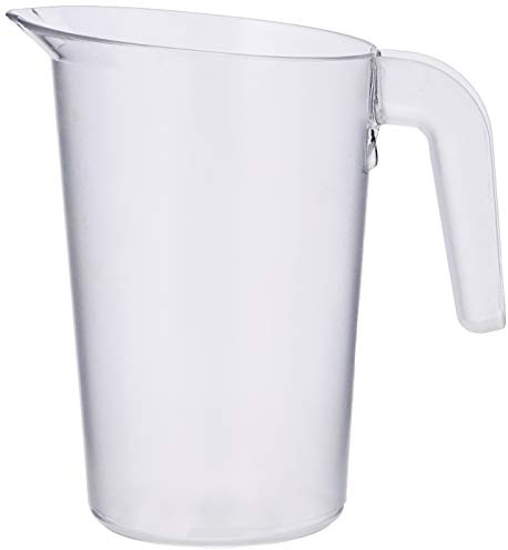 LACOR 66945S Krug ohne Bisphenol A, 1,0 l, ohne Deckel, Weiß