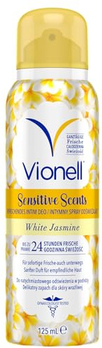 Vionell Sensitive Scents Intimdeo Fur Frauen 125 ml | ntimdeo für Frauen, lang anhaltende Frische, Hypoallergen, respektiert den pH-Wert der Haut, gynäkologisch getestet