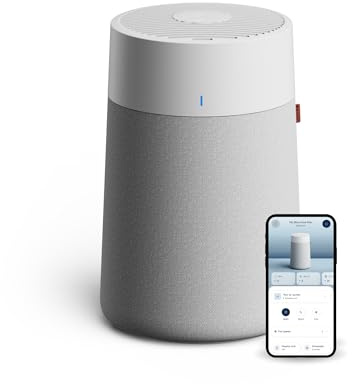 BLUEAIR Luftreiniger für Räume bis 43 m² – Smart, Leise, HEPASilent Technologie, Ideal für Zuhause, Schlafzimmer, Kinderzimmer, Gegen Staub, Allergene, Rauch, Schimmel, Tierhaare – Blue Pure 511i Max