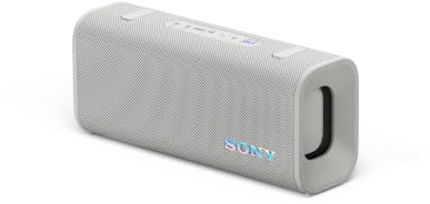 Sony ULT Field 3 - Tragbarer Bluetooth-Lautsprecher mit ULT Power Sound, 24-Stunden-Akku, IP67, wasserdicht, staubdicht, stoßfest, Abnehmbarer Schulterriemen, kompakt - Off-White