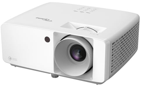 Optoma HZ150X - Full HD Laser Beamer | 5000 Lumen | 3D | 360° Projektion | Business & Heimkino