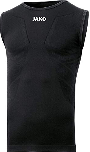 JAKO Herren Tanktop Comfort 2.0, Schwarz, L