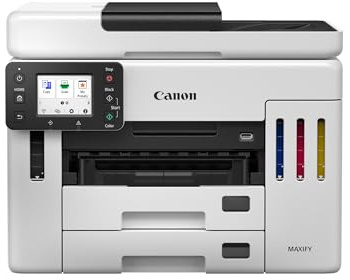 Canon MAXIFY GX7150 Tintentank-Multifunktionsdrucker mit WLAN & Fax | Für Büro und Homeoffice; WLAN-Drucker mit nachfüllbaren Tintentanks, kabelloses AirPrint und Mopria, Canon-Druck-App