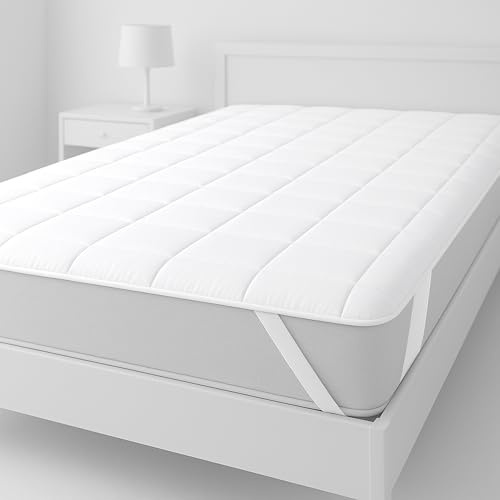Matratzenschoner 180x200 cm - Matratzenauflage für Matratzen bis 30cm - Bei 60°C waschbar & Öko-Tex Zertifiziert für mehr Hygiene im Bett - Unterbett als Schutz für Boxspringbett & Topper