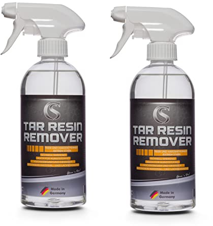 Car Sense Tar & Resin Remover Teer und Harzentferner 2x0,5 L für Fahrzeuge I Autopflege zur Reinigung von Oberflächen wie Holz, Metall, Kunststoff, Edelstahl und lackierten Flächen…