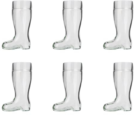 STÖLZLE LAUSITZ Bierstiefel 250 ml I 3er Set I formschöne Biergläser 0,25l I spülmaschinenfest I edles bleifreies Kristallglas I sehr bruchresistent I hochwertige Gläser I Stiefel-Glas