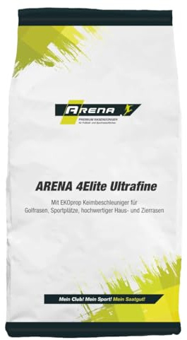 ARENA Rasensamen 4Elite Ultrafine Lowcut 3kg | tiefschnittverträgliches, feines Saatgut in zertifizierter Top-Qualität | für perfekten Rasen