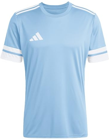 adidas Herren Squadra25 Jersey Short Sleeve Shirt, Team Light Blue/White, XXL
