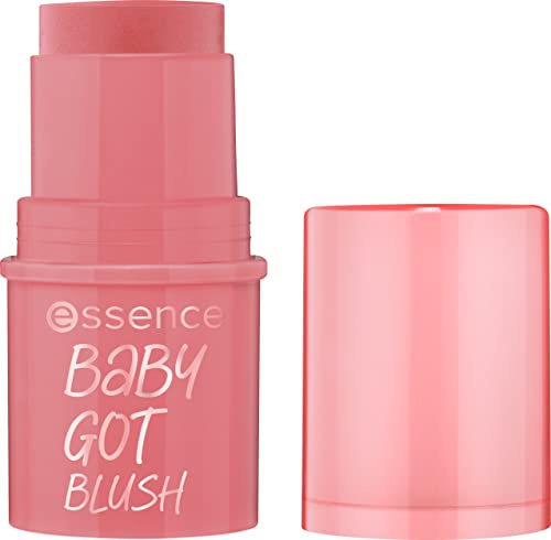 essence baby got blush 30 rosé all day – Cremiger Rouge-Stick – Einfach aufzutragen & zu verblenden – Vegane Kosmetik – 5,5 g
