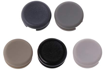 YIBOZI 5 Stück 3D Analog Stick Kappe Ersatz Joystick Abdeckung Reparatur Zubehör für New 3DS / 3DSLL / 3DSXL Game Controller Cap Hat