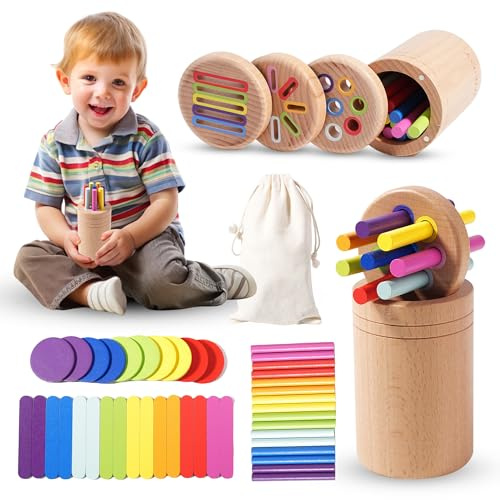YAANI Stehaufmännchen Baby Spielzeug ab 6 Monate - Roly Poly Wackelfigur mit Glockenspiel & Rassel - Pädagogisches Babyspielzeug zur Förderung der Motorik Jungen & Mädchen