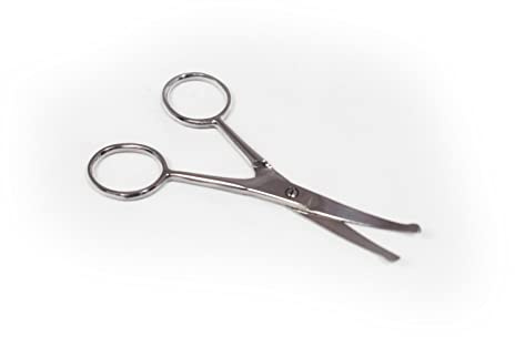 KW TOOLS-2-GROOM Pfotenschere für Hunde, gebogen - 11 cm