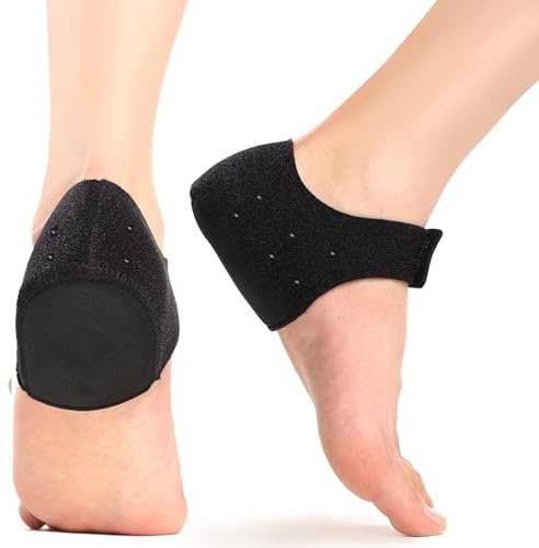 Fersensporn Einlagen, Fersenschutz für Plantarfasziitis Achillessehne bandage Gel-Fersenschalen für Damen Herren, Sporn, Schmerzlinderung, für Achillessehnenentzündung, Trockene