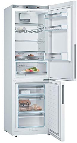 Bosch Serie 6 KGE36AWCA Kühl-Gefrierkombination Weiß 186x60x65cm Energieeffizienz C