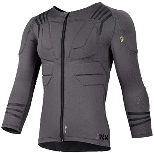 iXS Sports Division Kinder Protektorenjacken Trigger Upper Body Protective, Grey, M, IX-PRT-6895_KM