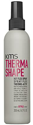 KMS THERMASHAPE Hot Flex Spray für definierte Locken, 200 ml, Unparfümiert