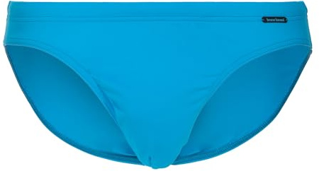 bruno banani Mini Wave Line Gr. XL - Türkis - Sportlicher Herren Badeslip - Schnell Trocknend - Elastischer Bund mit Kordel - Sportlich & Atmungsaktiv