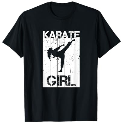 Mädchen Karate Anzug Karate Uniform Kampfkunst T-Shirt