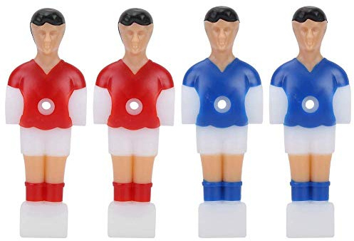 Mini Tischfußball Spieler Figuren, Ersatz für Tischkicker, 11 Stück | Leichte Kunststofffiguren, werkzeuglose Montage, schneller Austausch