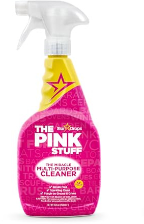 The Pink Stuff Das Miracle Mehrzweck-Reinigungsspray für harte Oberflächen, 750 ml