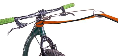 Non-stop dogwear Bike Antenna Dog Bike Attachment, Hands Free Bicycle Dog Exerciser for Safety, Bikejoring Equipment.