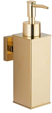 BGL Seifenspender zur Wandmontage, 304 Edelstahl, für Heimdekoration (Gold)
