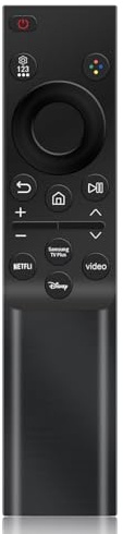 Universal-Fernbedienung für Samsung TV, Ersatz-Fernbedienung für Samsung Crystal QLED OLED Curved HDTV 4/8K UHD Curved Frame Smart TV Serie