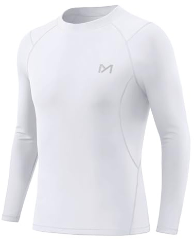 MEETYOO Kompressionsshirts Jungen, Rash Guard Sportshirt UPF50+ Funktionsshirt Kinder UV Shirt Langarm & Kurzarm, Atmungsaktives Schnelltrocknendes Unterziehshirt Fußball