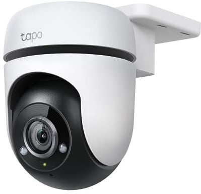 Tapo TP-Link C500 WLAN Überwachungskamera Außen, 360° Sichtbereich, 1080p Auflösung, Bewegungserkennung, Nachtsicht bis zu 30 m, Zwei-Wege-Audio, Kompatibel mit Alexa & Google