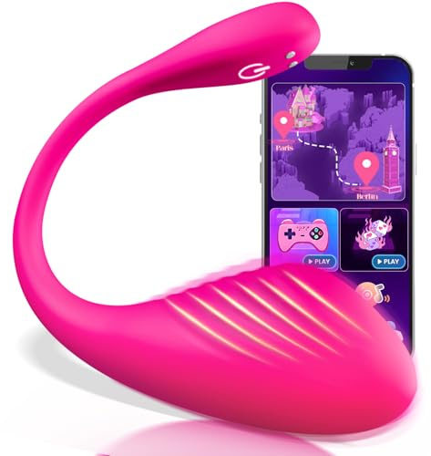 Vibration für Frauen mit APP, Vibrator Sex Spielzeug für die Frau mit 9 Vibrationsmodi, Vibratorensets für frauen Sex Spielzeug für die Paare, Sexspielzeug Vibratoren Sex Toys