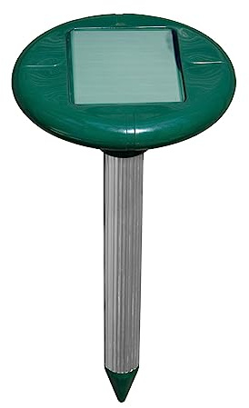 Windhager Wühlmaus- & Maulwurfvertreiber SOLAR, Wühlmausabwehr, Maulwurfschreck, Maulwurfvertreiber, Schlangenabwehr, Eidechsenabwehr, Wirkungsbereich ca. 750 m², 02112