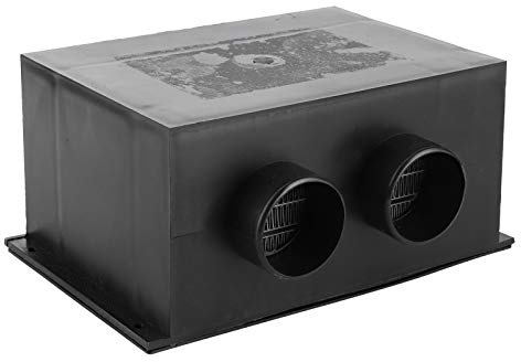 Auto Heizung, 12V 600W 2 Loch Winter schnell Heizung wärmer Frost entfernen geräuschlos Univers