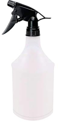 G4GADGET 1-Liter-Sprühflasche, vielseitige Wassersprühflasche für Hausreinigung, Gartenarbeit und mehr, verstellbarer Auslöser für Nebel und Strahl
