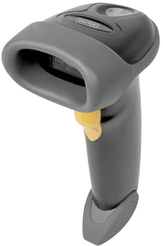 DIGITUS 2D Barcode Handscanner akkubetrieben Bluetooth & QR-Code kompatibel