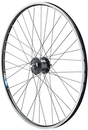 Vuelta Fahrradfelge 28 Zoll Vorderrad inkl.Nexus DHC30003NNAL VA - Made in Germany Vorderrad Felge Schwarz, V-Brakes/Felgenbremse, 622x19C Hohlkammer-Felge 1603g, MTB Fahrradfelgen Cut 19