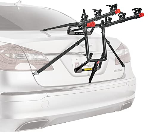 Allen Sports Deluxe+ 3 Fahrradträger für Kofferraum, Modell QS3, Black