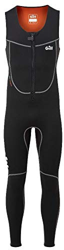 Gill Herren Dynamic Long John Ärmelloser 3 mm Neopren-Neoprenanzug 4-Wege-Stretch-Wärmeschutz für alle Wassersportarten Paddle Board Kajakfahren Segeln Schwimmen Surfen