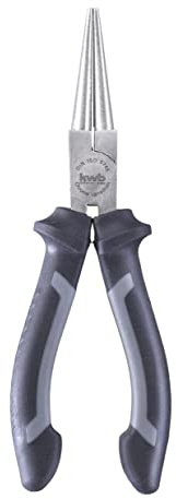 kwb Rundzange Professional 160 mm nach DIN ISO 5745 lange Backen, CV-Stahl, extra lange Backen