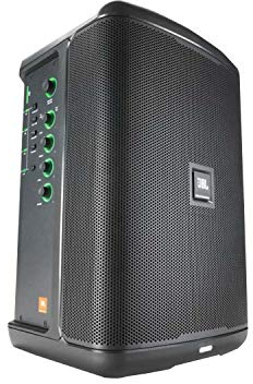 JBL EON ONE Compact - Wiederaufladbares All-in-One-Personal-PA-System, austauschbarer Akku, leicht und tragbar, mehrere Eingänge, Profi-Mixer-Funktionen - Schwarz