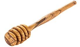 APS 1019 Höniglöffel -OLIVE- Länge: 15 cm Olivenholz (Jedes Teil ist ein Unikat. Farbe und Maserung kann abweichen.)