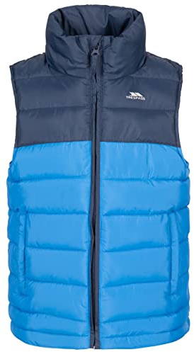 Gepolsterte Weste für Kinder, mit 2 Taschen, Oskar, Navy, 7-8 Jahre