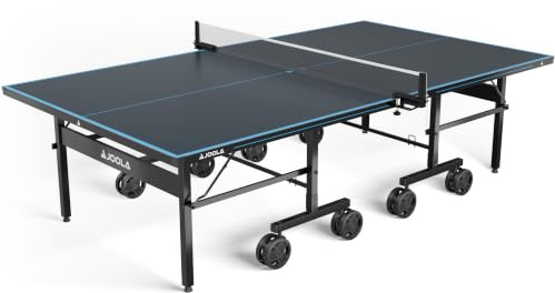 JOOLA Outdoor Tischtennisplatte wetterfest klappbar mit Netz | JOOLA Markenqualität: Langlebige Outdoor-Tischtennisplatte vom führenden Hersteller für Freizeit und Training