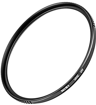 NiSi UHC UV Filter 72mm Schutzfilter mit Reinigungstuch - Water-White Glas, Ultraharte Beschichtung mit 99,3% Lichtdurchlässigkeit, Ultradünne Gerändelte Rahmen