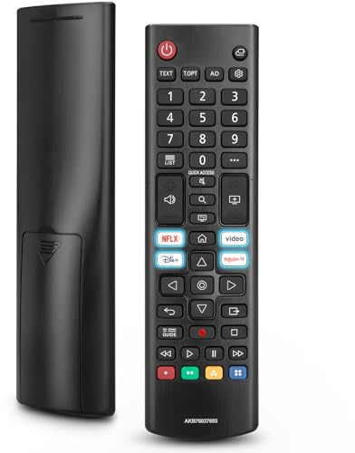 Universal Fernbedienung für alle LG Fernseher UHD EVO OLED QHD QNED NanoCell 4K 8K Smart TV Original Magic Remote Ersatz für AKB75855501 AN-MR20GA MR21-MR25 AKB75095308 AKB75675304 2 Jahre Garantie